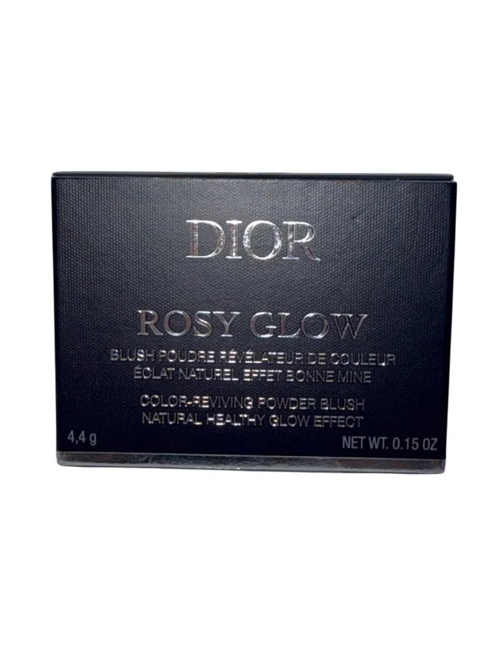 Dior Rosy Glow Color Reviving Powder Blush 001 Pink 0.15 oz 4.4g New in Box